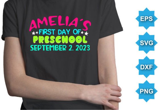 100 Days Back to School Typography Shirt