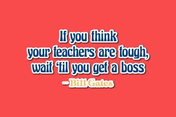 Back to School Quotes If You Think Your