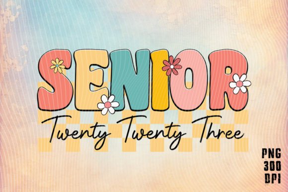 Back to School Senior 2023 Clipart: High-Resolution PNG Designs for Real-World Creative Projects