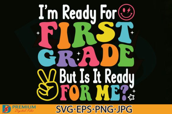 First Grade SVG: Retro1st Back to School