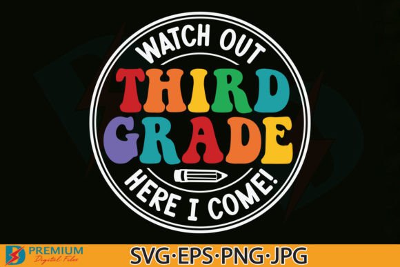 Third Grade PNG and 3rd Back to School SVG: Practical Digital Assets for Educators, Crafters, and Small Businesses