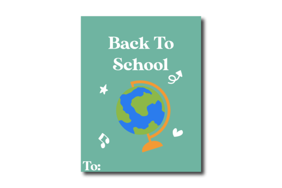 Tosca Card Back to School Earth