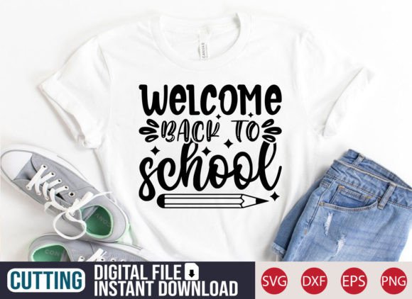 Welcome Back to School SVG Craft