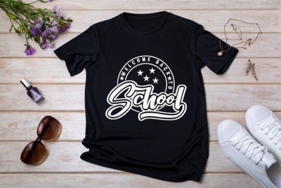 Welcome Back to School T-Shirt Design: A Versatile, Production-Ready Resource for Educators, Makers, and Small Businesses